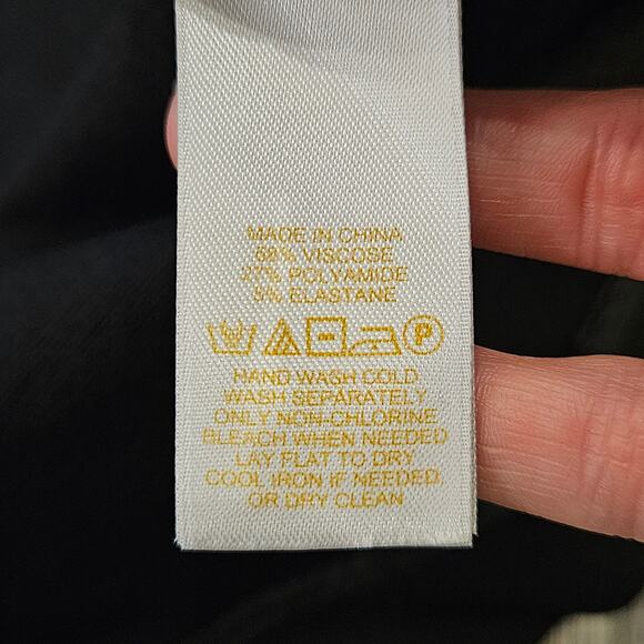 Kate Spade New York Ivie Pleated Stretch Sheath Dress Women’s 6 Black LBD - Picture 13 of 13